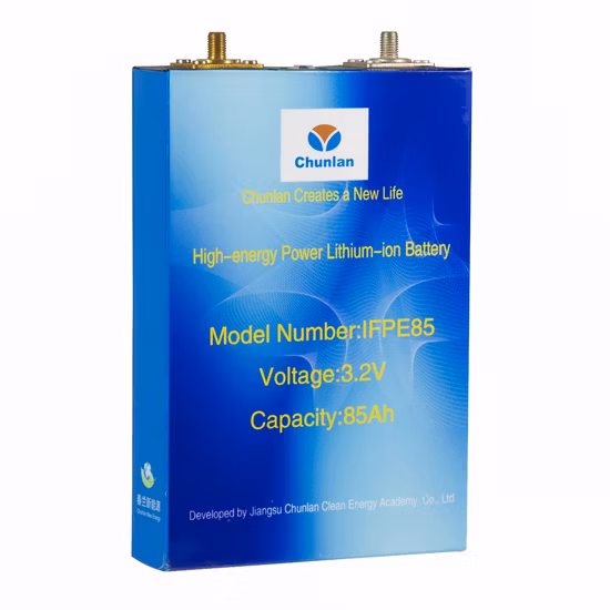 Bateria de íon de lítio LiFePO4 3,2V 50ah para sistemas de armazenamento de energia solar de energia de backup